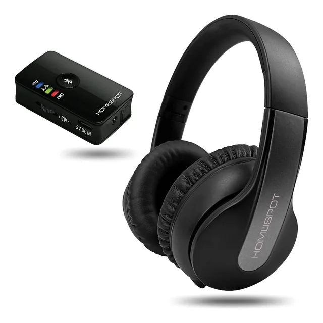 Homespot Juego De Auriculares Inalámbricos Sobre La Oreja...