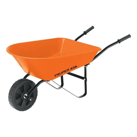 Carretilla para niños, concha plástica 54 x 38 cm Truper 10440