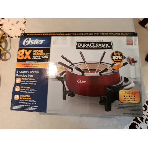 Olla Electrica Oster Para Fondue 3/4 De Galon