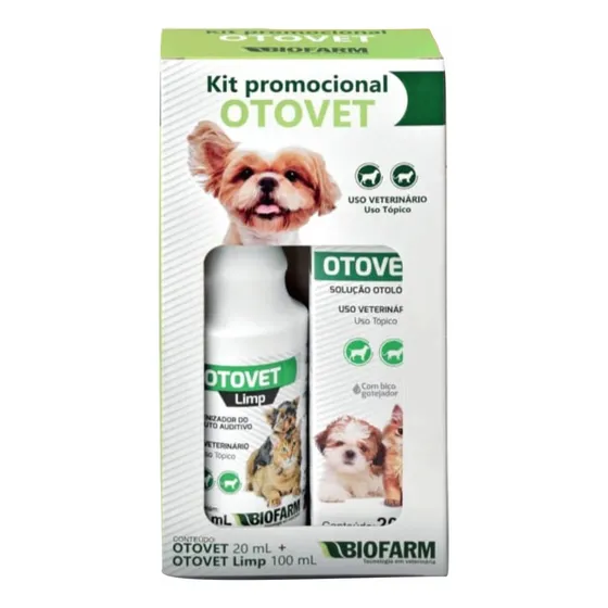 Remedio Otite Canina Comprimido Combo Otovet