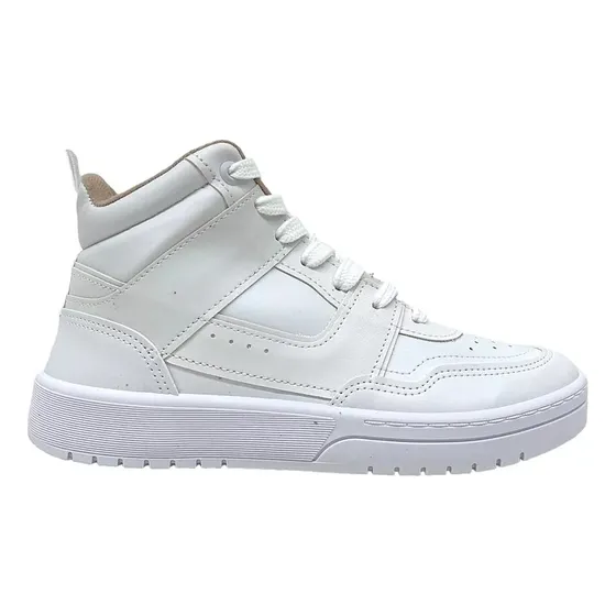 Zapatillas Para Mujer Estilo Urbano Color Blanco Moleca