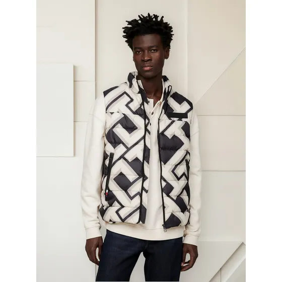 Chaleco Acolchado Th Warm Con Logo New York Tommy Hilfiger