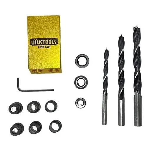 Posicionador Guia Mecha Tornillos Agujeros 15º - En Oferta