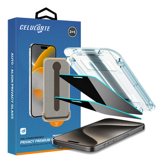 2 Micas Privacidad Para iPhone Cristal Templado + Instalador 2 Micas Privacidad Para iPhone Cristal Templado + Instalador