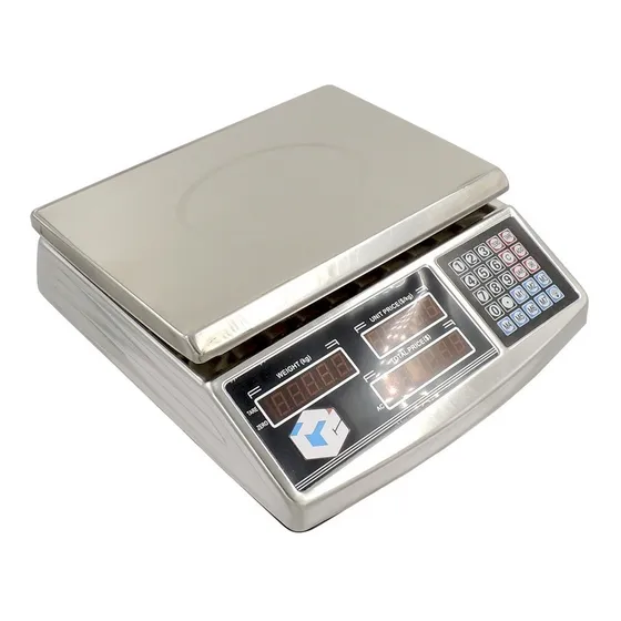 Bascula Digital Balanza Liquidadora 30 - 40 Kg Acero De Mesa