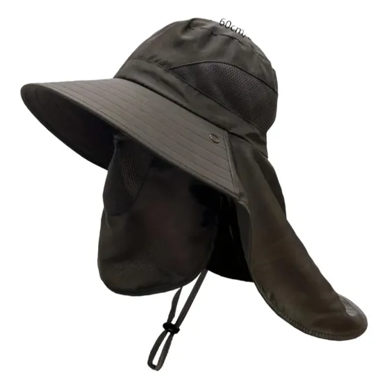 Gorro Sombrero Solapa Senderismo Pesca Proteccion Solar Uv