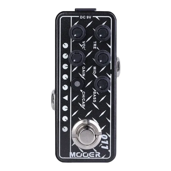 011 Cali-dual Preamp Mesa Boogie Dual Rectifier Mooer Mexico