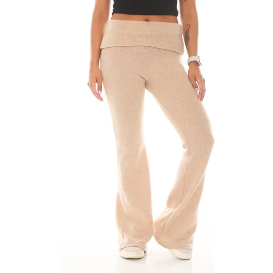 Pantalón Asimétrico Mujer Octane Jeans Cintura Volcada