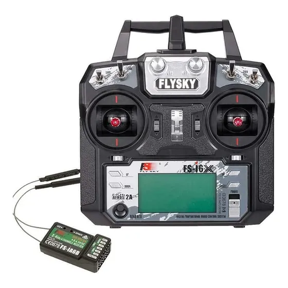  Controlador Transmisor Rc Fs-i6x De 10 Canales Y 2.4ghz Con