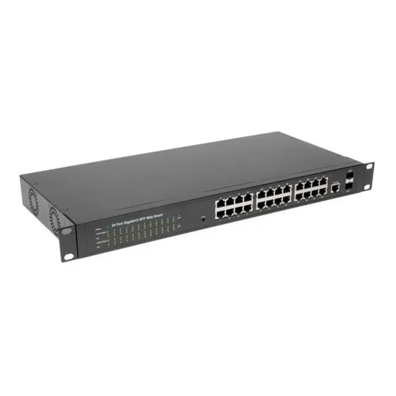 Switch 24 Puertos Gigabit Hikvision Modelo Stc-s0224r