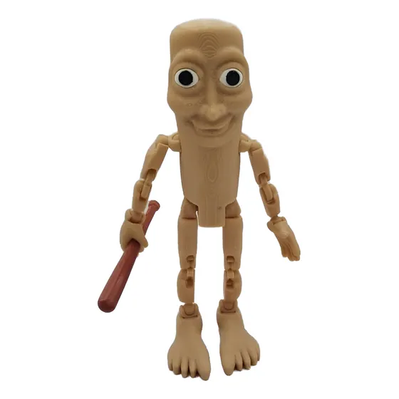 Tun Tun Tuntun Sahur Muñeco Brainrot Meme Articulado