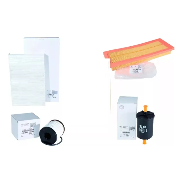 Kit 4 Filtros Originales Peugeot 308 408 C4 Lounge 1.6 Thp