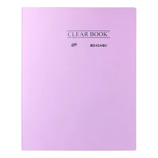 Pasta CatĂĄlogo 40 Fls A4 Clear Book LilĂĄs Pastel - Yes Pasta CatĂĄlogo 40 Fls A4 Clear Book LilĂĄs Pastel - Yes