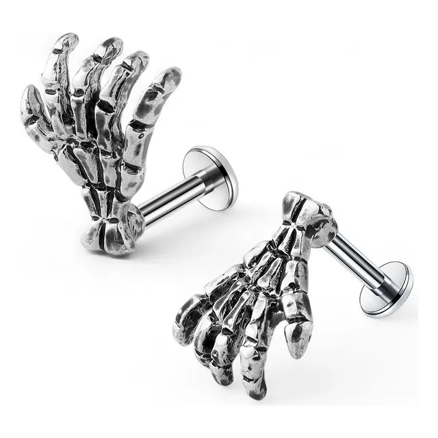Piercing Labret Mano Titanio