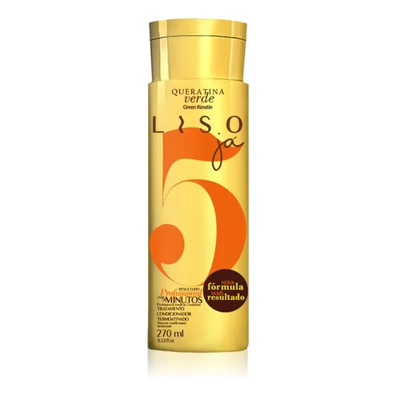 Liso Já 270ml 100% Natural Sem Química Condicionador