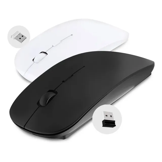 Mouse Inalámbrico Ultra Delgado Slim  Nuevos - Otec