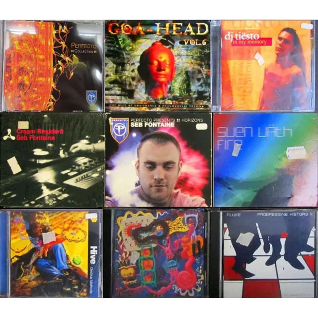 Coleccion Increible Electro Y Techno Importado Del Mejor !!