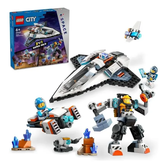 Lego City Space Pack De Exploradores Del Espacio Nave 60441