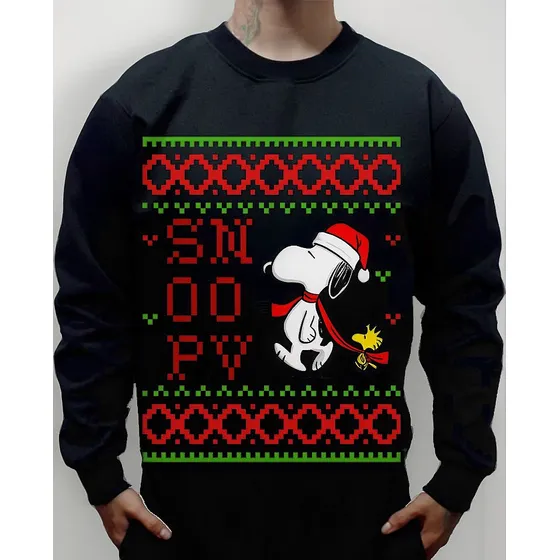Sueter Navideño Snoopy Charlie Brown Peanuts