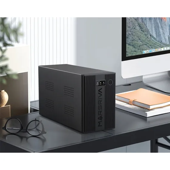 Ups 1000va 600w Para Pc Modem Router Marsriva 4 Tomas 