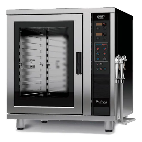 Forno Elétrico Combinado Easy Gourmet - 5 Gns - Aço Inox 