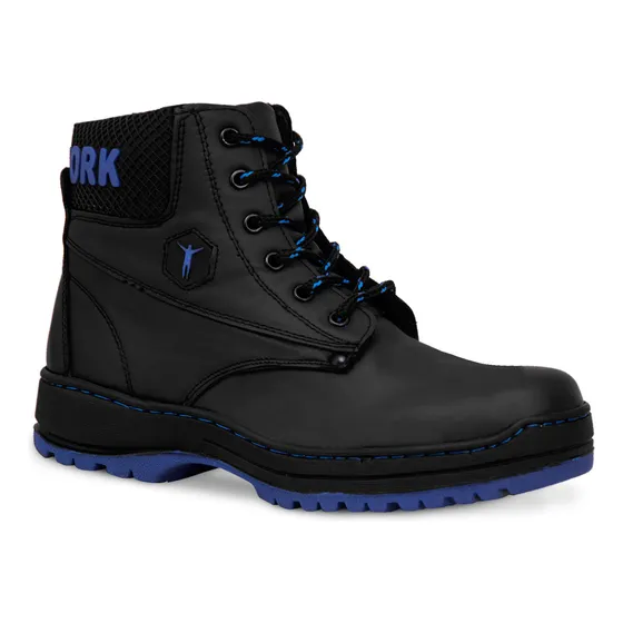Botas Hombre Industriales Tacticas Piel Botin Trabajo P04