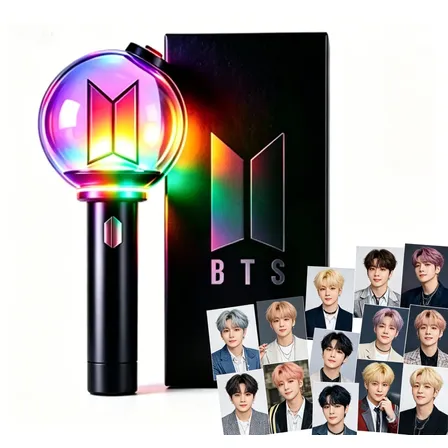 Bomb Bts Army V4 Bluetooth Controle Luz Com Fotos