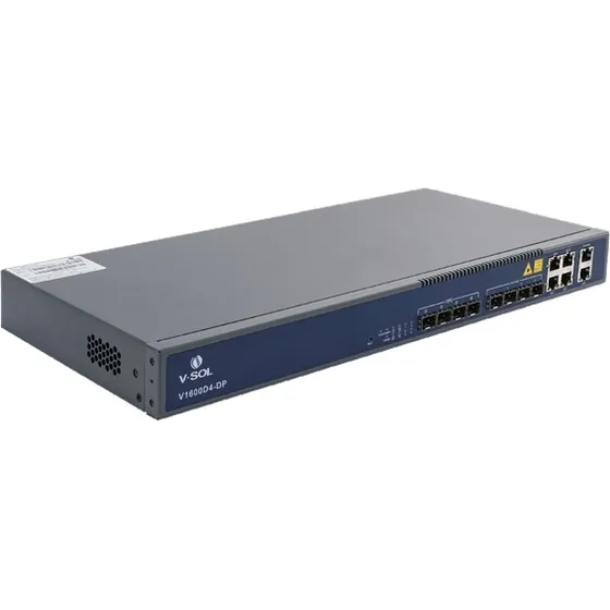 Olt 4pon V1600d4 Epon Px20+++ V-sol Com Gibic Para 256 Onu