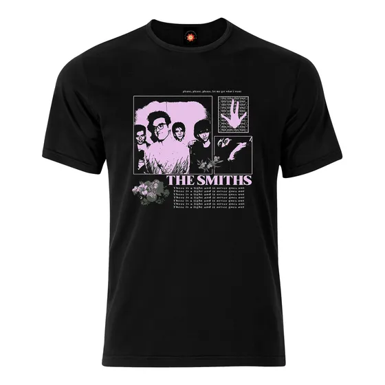 Remera Estampada Varios Diseños The Smiths Tapa Disco Flores