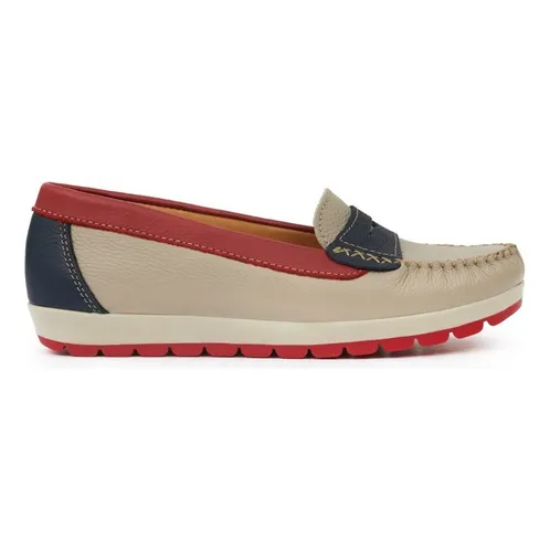 Mocasín Mujer Cuero Briganti Zapato Chatita Mcmo03587 5 