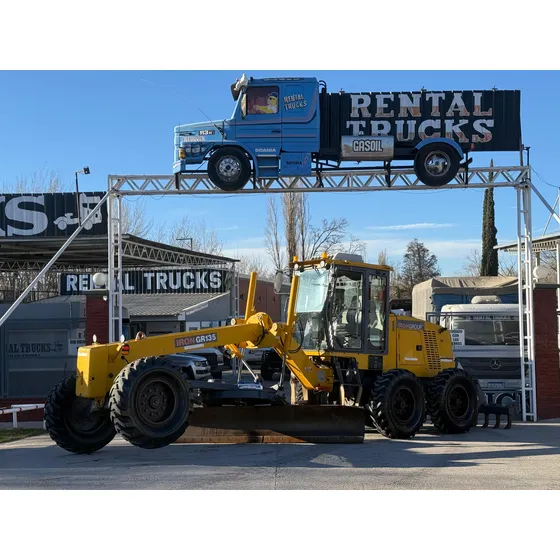 Motonivelador Iron Gr 135 Año 2014 Rentaltrucks Vial