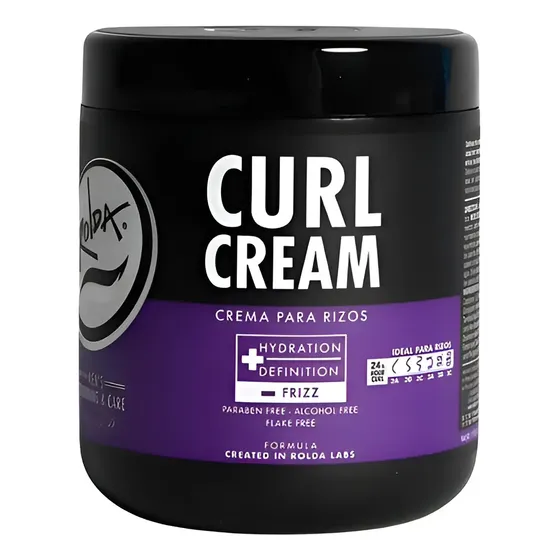 Crema Para Rizos Curl Cream Rolda 500g Crema Definicion Rizo