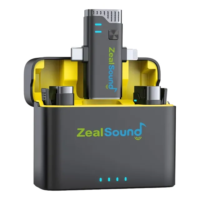 Micrófono Inalámbrico Universal Lightning Tipo C Zealsound