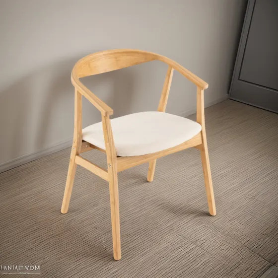 Silla Comedor Tapizada De Madera De Bambu [uruguaybamboo]