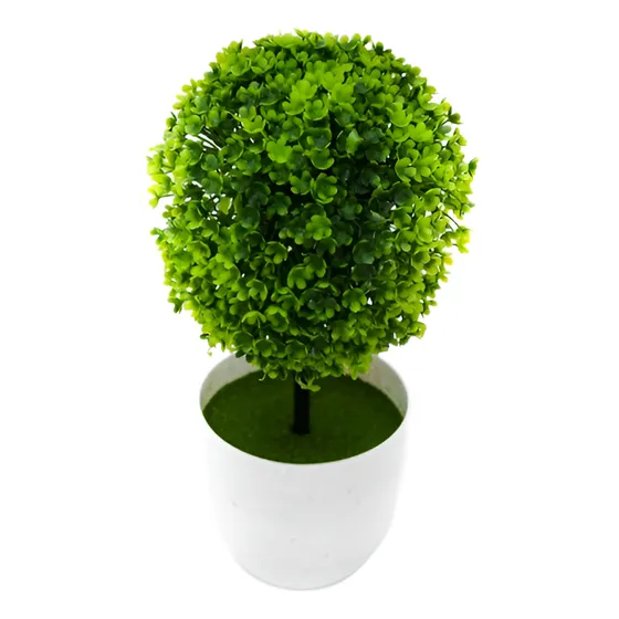 Topiario Planta Artificial Interior Arbol Decoracion 26cm