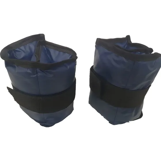 Par Caneleira / Tornozeleira 2 Kg Fisioterapia Residencial