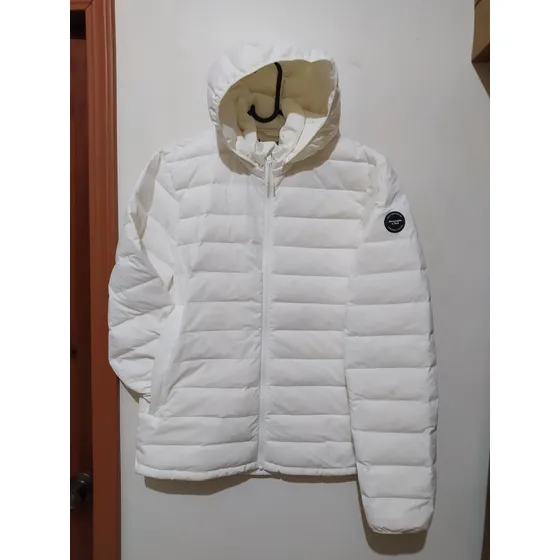 Chamarra Abercrombie Pluma De Ganso Talla L Caballero 