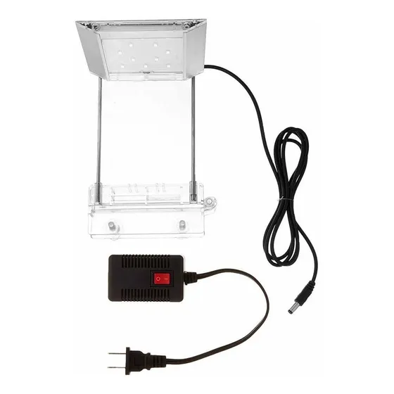 Penn Plax Mini Lampara Led Con Clip 12 Led Plantados 