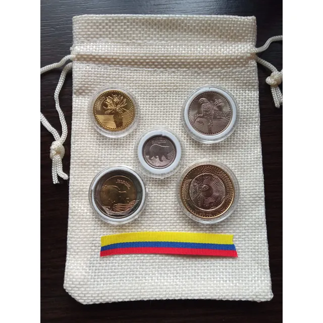 Colección De Monedas Biodiversidad Colombiana!