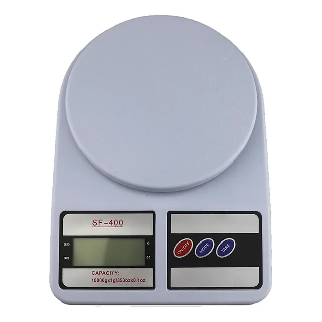 Balanza Digital Precision 1 Gr A 10 Kg - Blanco 