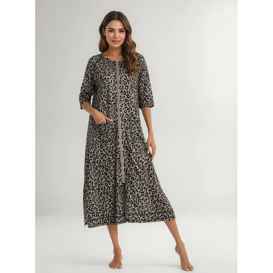 Maternidad Vestido De Lactancia Pijama Suelto Comodidades