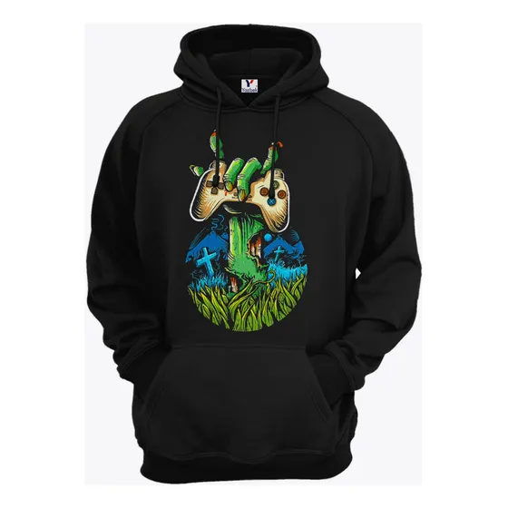 Sudadera Control Playstation, Unisex Capucha Y Cangurera 03