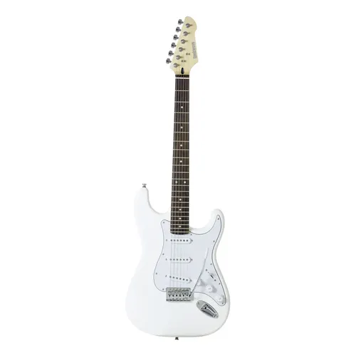 Guitarra Portátil Donner Hush-x Pro Com Efeitos Branca | Frete grátis