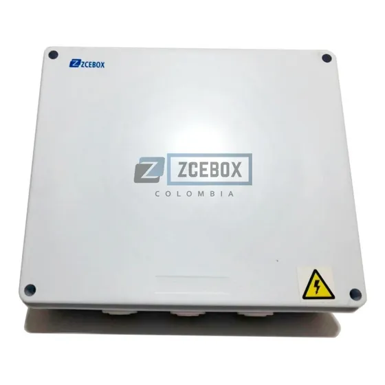 Caja De Paso Termoplástica Con Membranas 300x250x120mm  Ip65