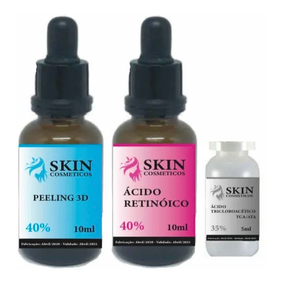 Tratamento/melasma (peeling3d+retinoico+tca) Promoção