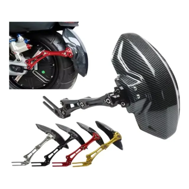 Guardabarros Trasero Universal Para Moto Bicicleta Eléctrica