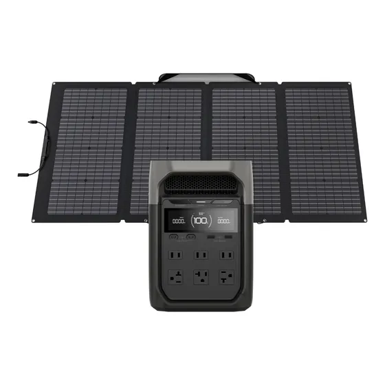 Generador Eléctrico Ups Ecoflow Delta 3 + Panel 220w