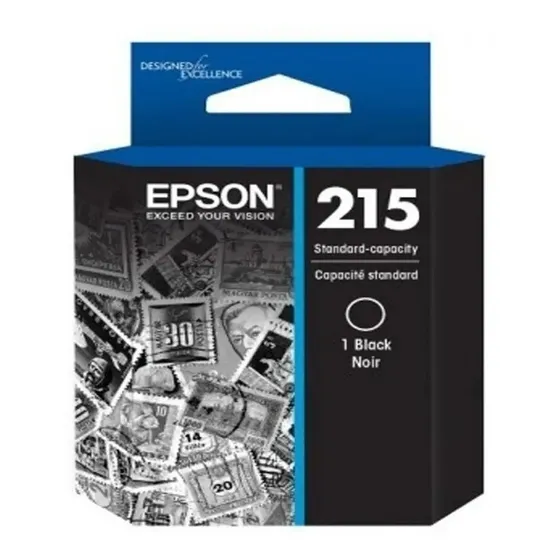 Cartucho Epson T215 Negro Para Wf-100 T215120-al /v /vc