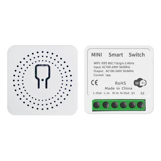 Interruptor Inteligente Mini Switch 16a Smartlife Alexa 