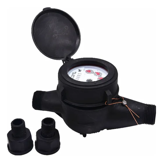 Medidor De Flujo Para Agua 3/4''  Plastico Nylon Wesdom